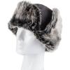 imageLevis Mens Warm Winter Trapper HatCharcoal Nylon