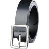 imageLevis Womens Casual Leather Square Buckle  Stylish Jeans ampamp Dress Belt Regular ampamp Plus SizesBlack Centerbar