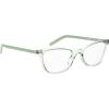 imageLevis Womens LV 1022 Cat Eye Prescription Eyewear Frames GreenDemo Lens 52 mm 18mm