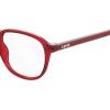imageLevis Womens Lv 1024 Round Prescription Eyeglass FramesRedDemo Lens