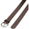 imageLevis Womens Skinny Fully Adjustable Perforated Leather Jean Belt with Round Harness Buckle Regular and Plus SizesBrown Perforated