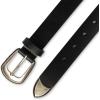 imageLevis Womens Slim Casual Western Style Leather Jean Belt with Metal Tip  Regular ampamp Plus SizesBlack Detail