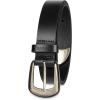 imageLevis Womens Slim Casual Western Style Leather Jean Belt with Metal Tip  Regular ampamp Plus SizesBlack Detail