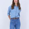 imageLevis Womens Slim Casual Western Style Leather Jean Belt with Metal Tip  Regular ampamp Plus SizesBrown Suede