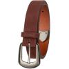 imageLevis Womens Slim Casual Western Style Leather Jean Belt with Metal Tip  Regular ampamp Plus SizesBrown Suede