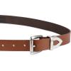imageLevis Womens Slim Casual Western Style Leather Jean Belt with Metal Tip  Regular ampamp Plus SizesTan Classic