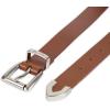 imageLevis Womens Slim Casual Western Style Leather Jean Belt with Metal Tip  Regular ampamp Plus SizesTan Classic
