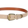 imageLevis Womens Slim Casual Western Style Leather Jean Belt with Metal Tip  Regular ampamp Plus SizesTaupe Suede