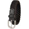 imageLevis womens Fully Adjustable Casual Leather Braided Belt for Jeans and DressesBlack