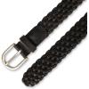 imageLevis womens Fully Adjustable Casual Leather Braided Belt for Jeans and DressesBlack
