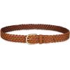imageLevis womens Fully Adjustable Casual Leather Braided Belt for Jeans and DressesTan