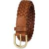 imageLevis womens Fully Adjustable Casual Leather Braided Belt for Jeans and DressesTan