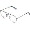 imageLevis Lv 1006 Oval Prescription Eyeglass FramesDark RutheniumDemo Lens