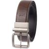 imageLevis Mens TwoinOne Reversible Rotative Buckle Casual Everyday Jean Belt Regular and Big ampamp Tall SizingBrownBlack Jones