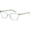 imageLevis Womens LV 1022 Cat Eye Prescription Eyewear Frames GreenDemo Lens 52 mm 18mm