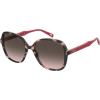 imageLevis Womens Lv 5015S Oval SunglassesPink HavanaBrown Gradient