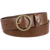 imageLevis Womens Round Circle Buckle Casual Leather Jean BeltTan Circular