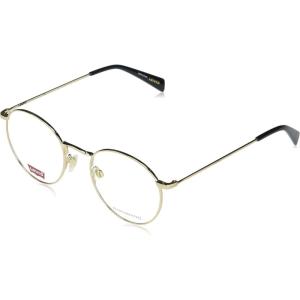 imageLevis Lv 1007 Oval Prescription Eyeglass FramesGoldDemo Lens
