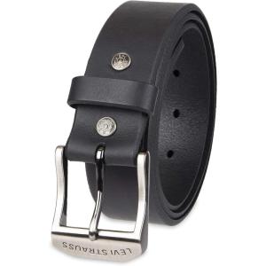 imageLevis Mens Casual Everyday Leather Jean BeltBlack Benito Bt