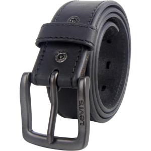 imageLevis Mens Casual Everyday Leather Jean BeltMatte Black