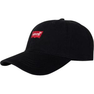 imageLevis Mens Classic Baseball Hat with LogoBlack Four