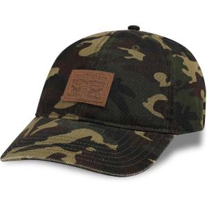 imageLevis Mens Classic Baseball Hat with LogoCamo Denim