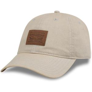 imageLevis Mens Classic Baseball Hat with LogoKhaki Logo Patch