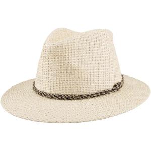 imageLevis Mens Lightweight Straw Fedora Panama HatNatural