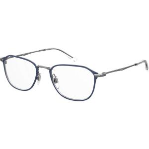 imageLevis Mens Lv 5010 Rectangular Prescription Eyeglass FramesMatte BlueDemo Lens