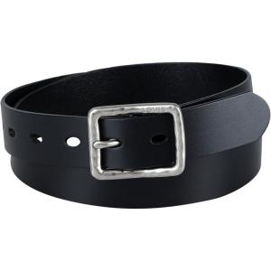 imageLevis Womens Casual Leather Square Buckle  Stylish Jeans ampamp Dress Belt Regular ampamp Plus SizesBlack Centerbar