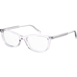 imageLevis Womens LV 1017 Rectangular Prescription Eyeglass Frames LilacDemo Lens 51mm 16mm