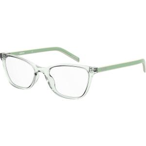 imageLevis Womens LV 1022 Cat Eye Prescription Eyewear Frames GreenDemo Lens 52 mm 18mm