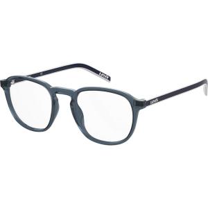 imageLevis Womens Lv 1024 Round Prescription Eyeglass FramesBlueDemo Lens