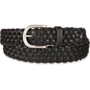 imageLevis womens Fully Adjustable Casual Leather Braided Belt for Jeans and DressesBlack