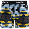 imageLevis Boxer Briefs for Men Cotton Stretch Breathable Mens UnderwearCarpetBlueYellow