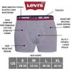 imageLevis Mens Boxer Briefs Breathable Stretch Underwear 4 Pack4 Pack W Blue purple hgrey levis Scribble Logo