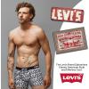 imageLevis Mens Boxer Briefs Breathable Stretch Underwear 4 PackScribble Logo  Caviar  B25heathergrey  Caviar