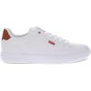 imageLevis Mens Carter SneakerWhiteTan