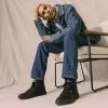 imageLevis Mens Drive Hi SneakerGreyCharcoal
