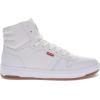 imageLevis Mens Drive Hi SneakerWhiteGum