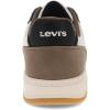 imageLevis Mens Drive Lo SneakerWhiteBlackKhaki