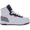 imageLevis UnisexChild Drive Hi SneakerWhiteBlackGrey