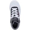 imageLevis UnisexChild Drive Hi SneakerWhiteBlackGrey