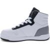 imageLevis UnisexChild Drive Hi SneakerWhiteBlackGrey