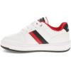 imageLevis UnisexChild Drive Lo SneakerWhiteBlackRed