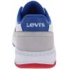 imageLevis UnisexChild Drive Lo SneakerWhiteBlueRed