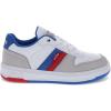 imageLevis UnisexChild Drive Lo SneakerWhiteBlueRed