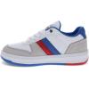 imageLevis UnisexChild Drive Lo SneakerWhiteBlueRed