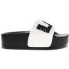 imageLevis Womens Casual Slide SandalBlackWhite