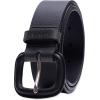 imageLevis Womens Casual Wrapped Leather Buckle Jean BeltBlack